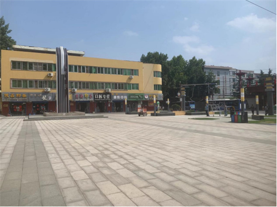 透水砖广场建筑