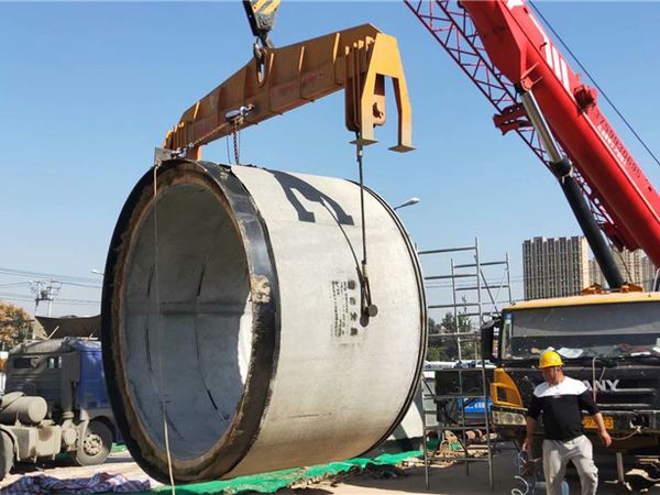 西安市地下综合管廊阿房一路D3500mm管道机械顶进施工